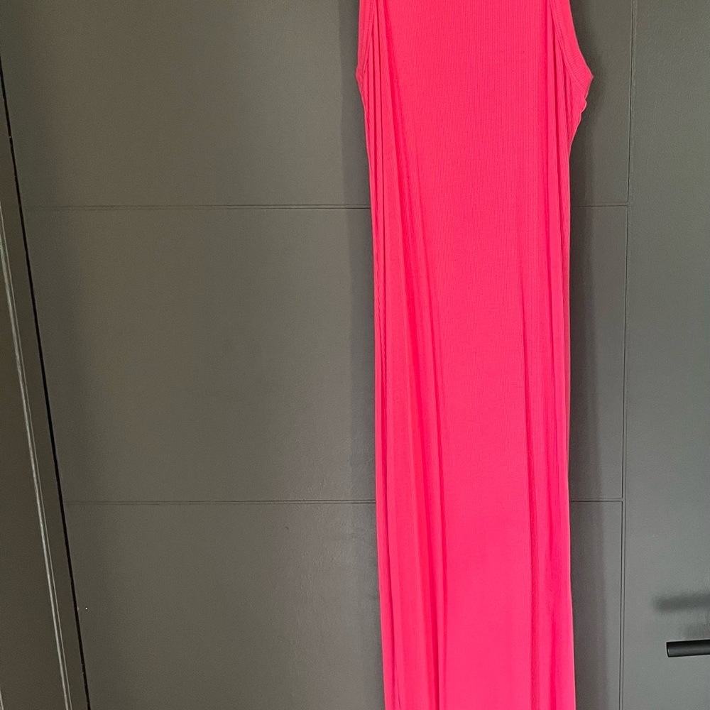 LNA Clothing Midi/Maxi Ribbed Dress
